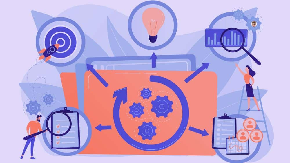 Relier vos contenus HubSpot au pipeline commercial Illustration d’un écosystème HubSpot reliant contenus, données CRM et pipeline commercial pour identifier les leads les plus engagés.