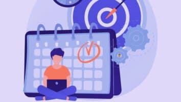 Illustration d’un rendez-vous commercial préparé avec l’agent de prospection HubSpot grâce à l’analyse des prospects, des interactions CRM et des signaux d’intérêt.