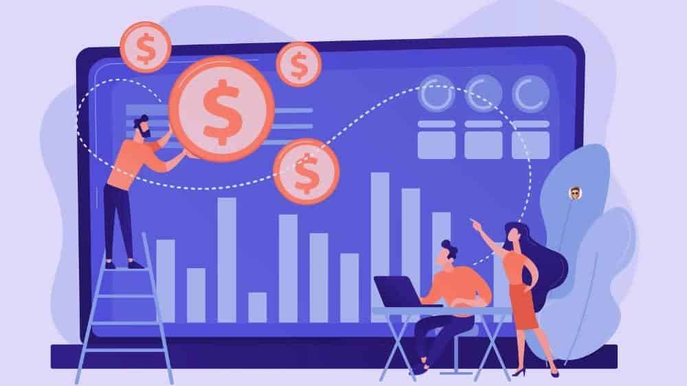 Réduire les coûts de maintenance avec le No-Code Illustration de la réduction des coûts de maintenance d’un produit digital avec le No-Code